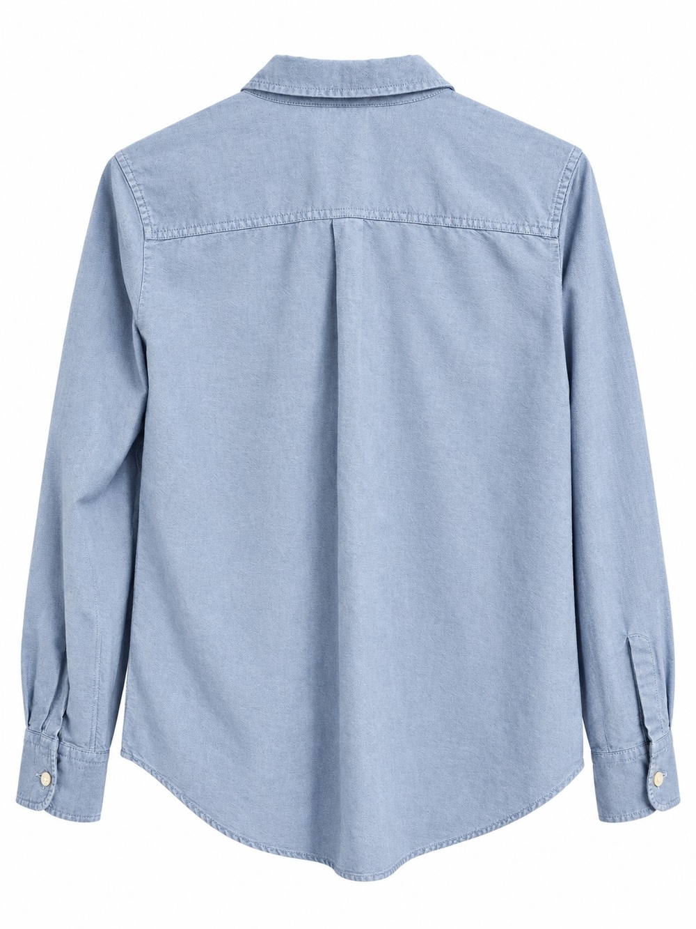 J. Crew Women's Boyfit Button Down Shirt Light Blue 100% Cotton Work Casual - Picture 2 of 4